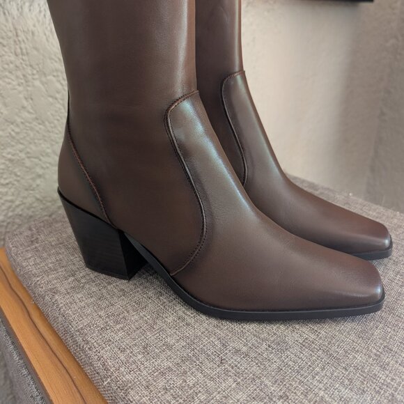 BNIB - Thursday Boot Co Soho Zip Boot in Chocolate US Women's 8.5 - Picture 5 of 8